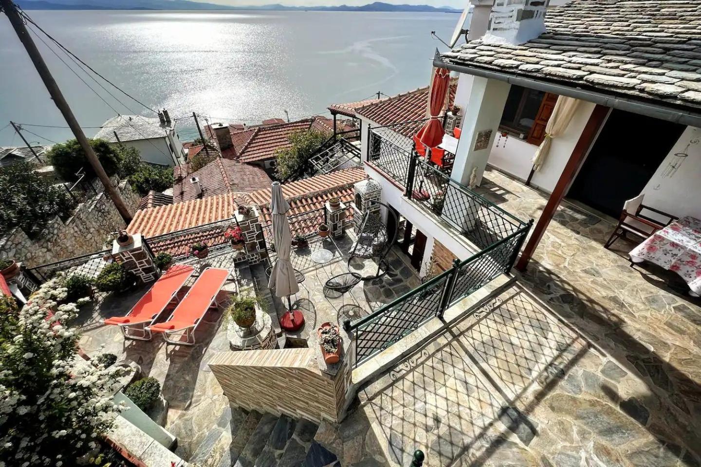 The Pagasetic Balcony - Magestic Sea Cottage Βόλος Εξωτερικό φωτογραφία
