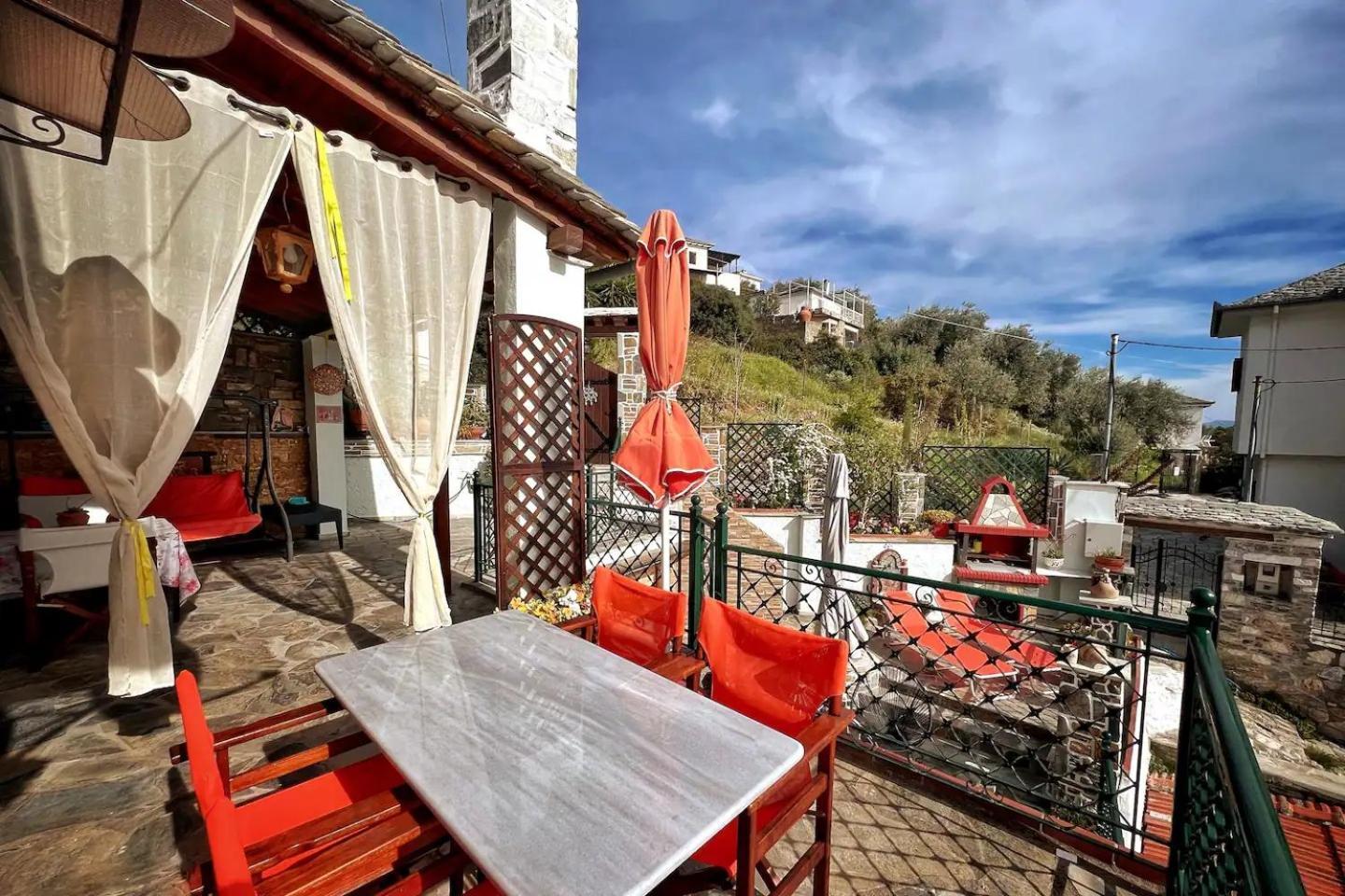 The Pagasetic Balcony - Magestic Sea Cottage Βόλος Εξωτερικό φωτογραφία