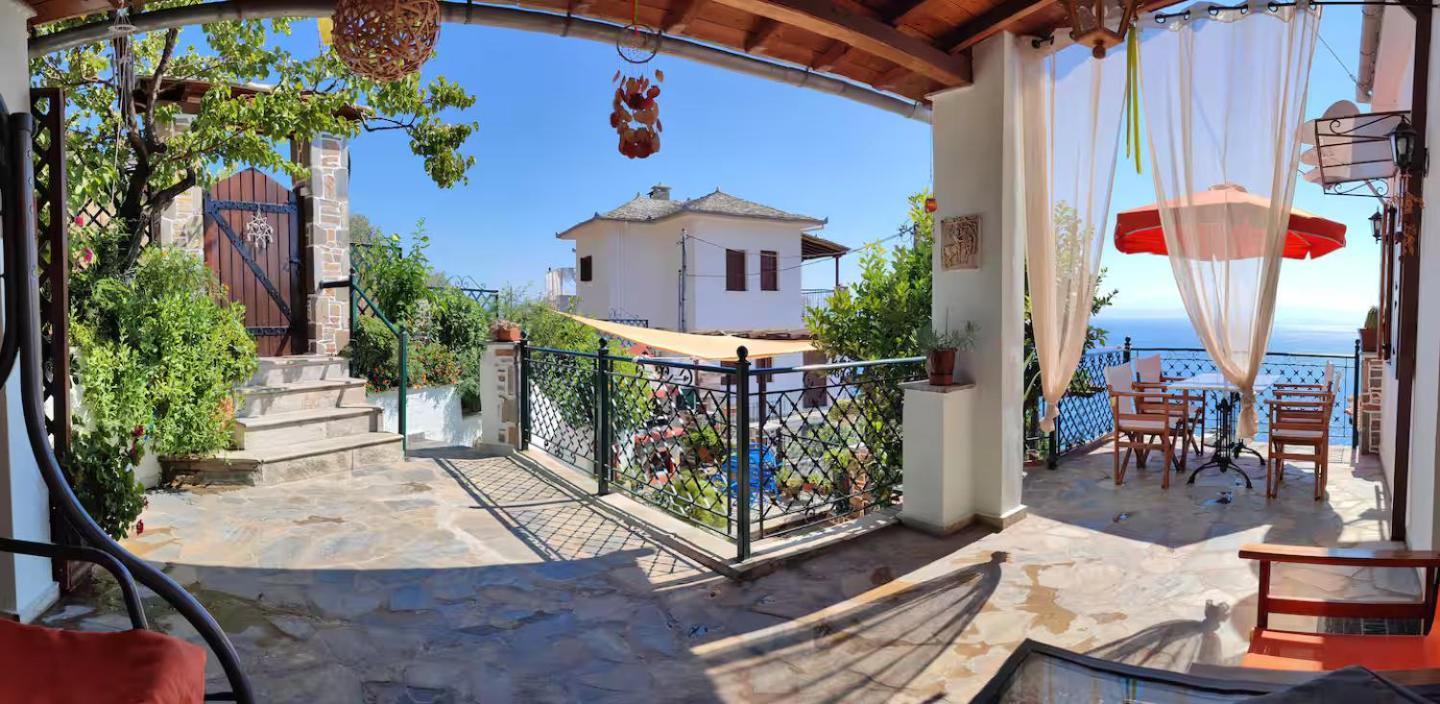 The Pagasetic Balcony - Magestic Sea Cottage Βόλος Εξωτερικό φωτογραφία